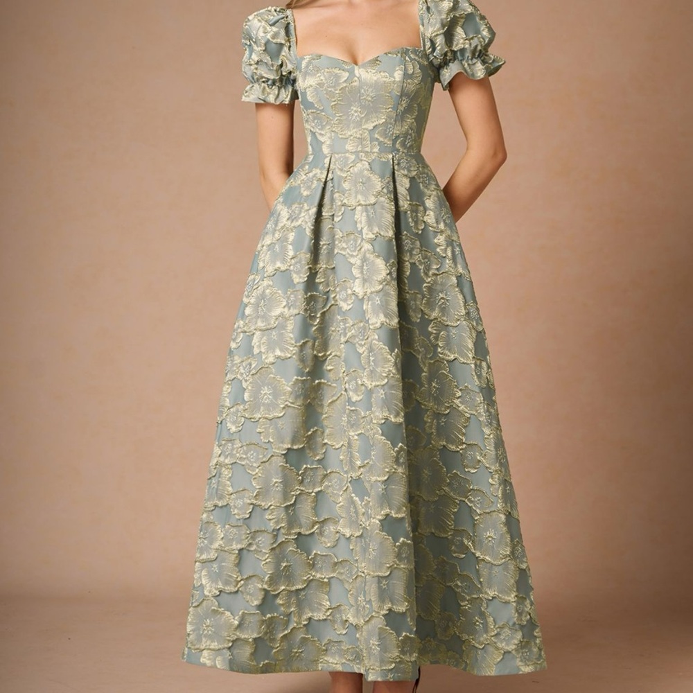 Azazie Amy Blue Maxi Dress